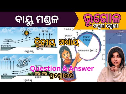 class 7 geography chapter 2 bayumandal Question answer odia medium Osepa class 7 #osepa
