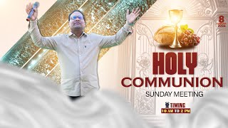 HOLY COMMUNION SUNDAY MEETING WITH PROPHET MANISH GILL & PASTOR AARTI GILL (08-02-2026)