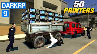 Je Cache 50 Printers (personne ne doit les trouver) - GMOD DarkRP FR