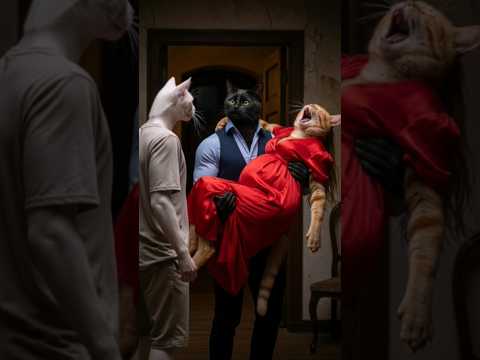 #bulun شوف الزوجه الخاينة عملت ايه 💔😱#shorts #cat #ai #viral