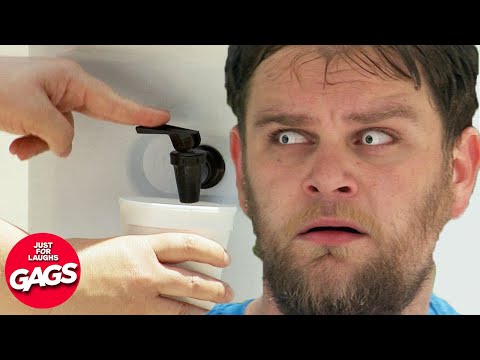 Why You Should Never Drink Water At Marathons| Just For Laughs Gags