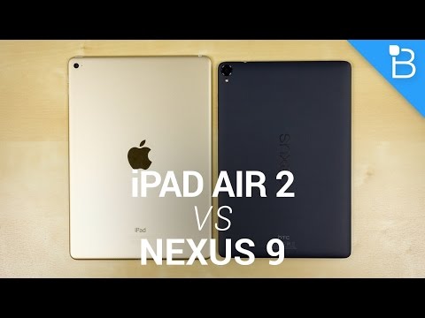 (ENGLISH) Apple iPad Air 2 vs Google Nexus 9!