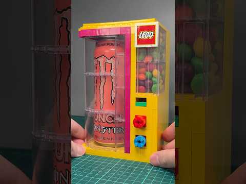 Working Lego Soda Vending Machine #lego