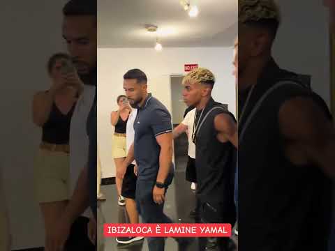 Lamine Yamal en Ibiza de vacaciones