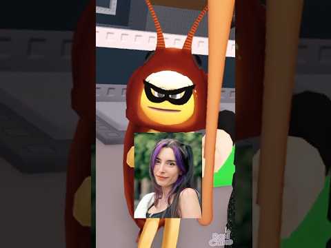 ESTAFE A LYNA EN ROBA UN BRAINROT 😼 #SHORTS #ROBLOX #HUMOR