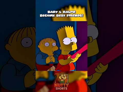 Bart & Ralph Become Best Friends! 😅 #simpsons #shorts