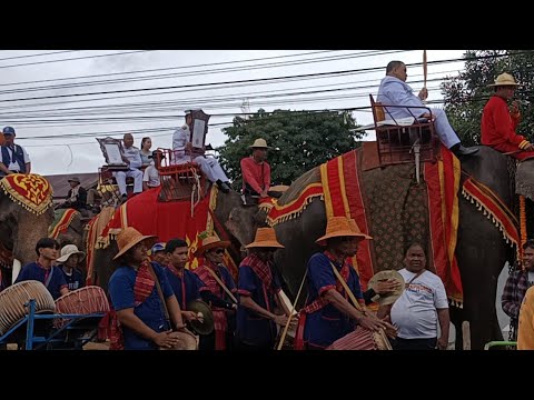 ขบวนแห่พัดยศหลวงพ่อวัดศรีโพธิ์ทอง🙏