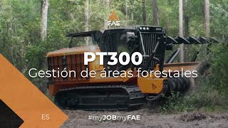 FAE PT300: El vehículo con orugas versátil para cualquier trabajo forestal