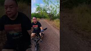 Hitting the Trials on my E-Trike #narrak #trike #youngelectric #trikehitchrack