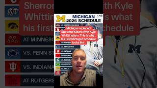 How will Michigan do under Whittingham in year one? #collegefootball #michiganfootball #fyp #cfb