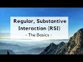 Understanding Regular and Substantive Interaction (RSI) in Distance Education