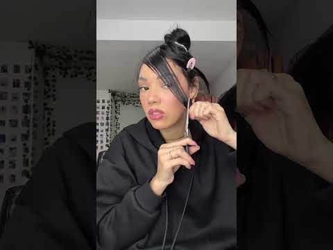 Cortando a franjnha curtain Bangs, e  nunca mais parei…