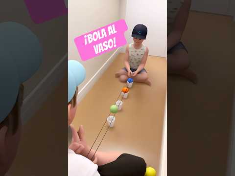 ¡Bola al Vaso! ¿Aceptas el Reto? 🔴🔵🎯 | LaLaBla