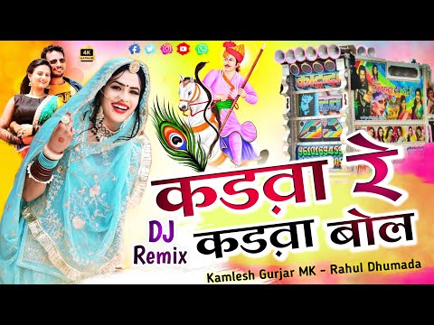 कड़वा कड़वा बोल Kadwa kadwa bol // Raju Rawal Tejaji Song DJ Remix 2024 kadwa kadwa bol song