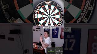 Warum einfach, wenn kompliziert auch geht #doppeldoppel #darts #dart #checkout #stream