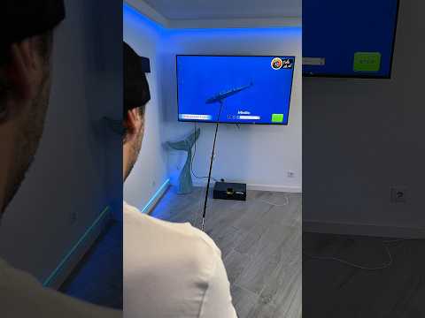 🤯😱 ¡El simulador más real que he probado! 😱🤯 #fishing #fish #pesca #shorts #viral