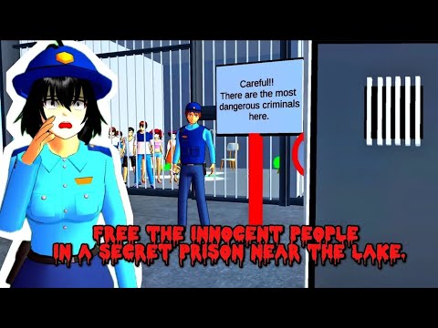 Free the innocent people in a secret prison the lake #sakura #sakuraschool  #sakuraschoolsimulator