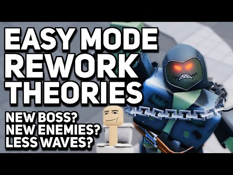 New Boss? Event Enemies? Less Waves? | Easy Mode Rework Speculation | Roblox TDS Easy Mode Update