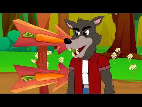 4 contos de LOBO MAU | Desenho Animado com @OsAmiguinhosTV