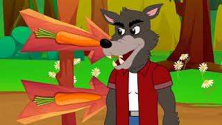 4 contos de LOBO MAU | Desenho Animado com @OsAmiguinhosTV