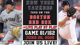 🔴 LIVE Yankees vs Red Sox | Will Warren vs Payton Tolle | PLAY-BY-PLAY | NYY UNDERGROUND