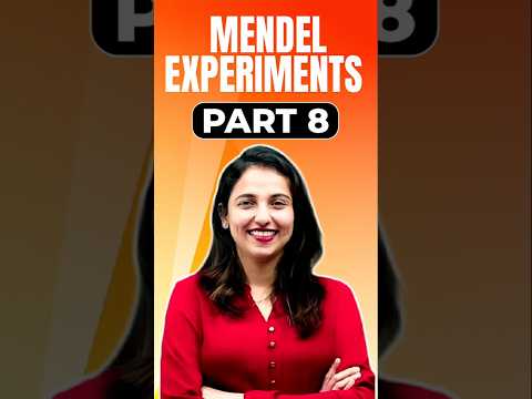 Mendel Experiments Part 8 | Genetics of Life  #Biology #sslcbiology