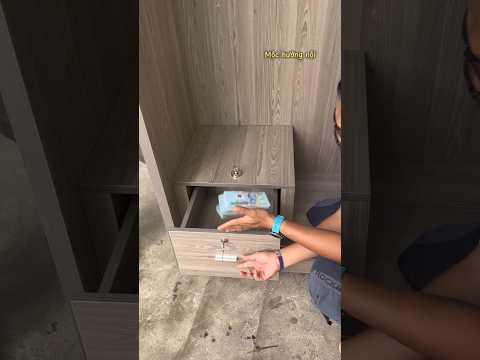 Furniture creations - Magnetic sliding bottom hidden compartment #hidden #homedecor #viral