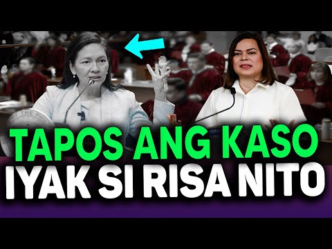 ETO NAH! TAPOS ANG KASO NI VP SARA