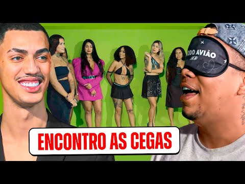 ENCONTRO ÁS CEGAS COM BORGES ELE ENCONTROU UM AMOR 😈❤️