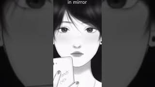 In mirror🪞🙌 #shortvideo #Maand#song #shortsfeed