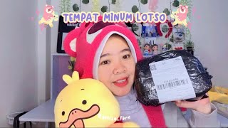 TEMPAT MINUM LOTSO LUCU BANGET