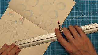 Test drawing with overhead camera. 