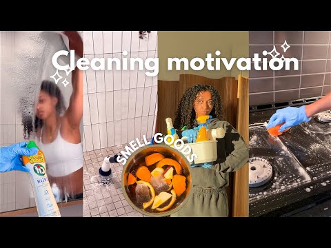 How to DEEP clean and organize your space 🫧 | cleaning tips, smell goods and cleaning motivation |