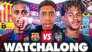 LEVANTE vs FC BARCELONA LIVE | LA LIGA WATCH ALONG & INSTANT REACTION!!!!