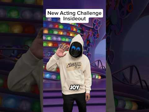 The New Acting Challenge InsideOut #shorts #comedy #funny #relatable #trend #meme