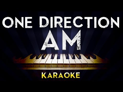 One Direction – AM | Lower Key Piano Karaoke Instrumental Lyrics Cover Sing Along