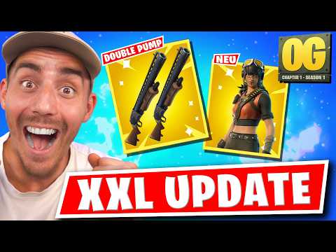 DOUBLE PUMP ZURÜCK, NEUER BATTLEPASS & KEIN SMBB! 🚫- Fortnite OG XXL Update!