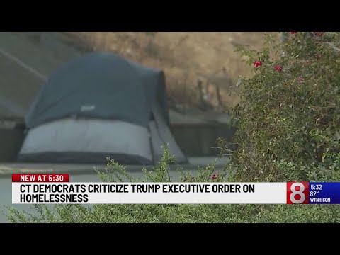 YouTube video thumbnail: Connecticut Democrats Criticize Criminalization of Homelessness