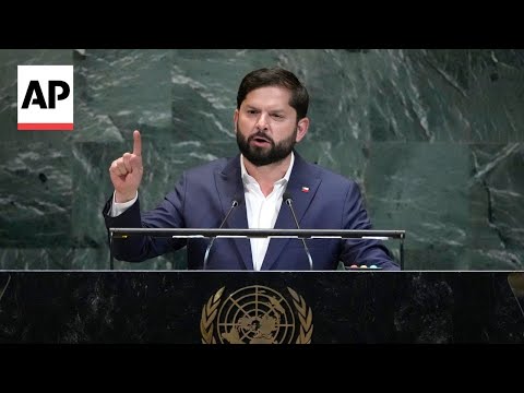 YouTube video thumbnail: Chile’s President Calls for Netanyahu to be Brought Before an International Court of Justice