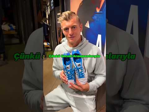 Toni Kroos'un 10 Sene Kullandığı Kramponları! 😳