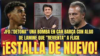 💥MUY PREOCUPADO | JFD desvela el gesto de Lamine que REVIENTA a Flick y a todo el Barça 