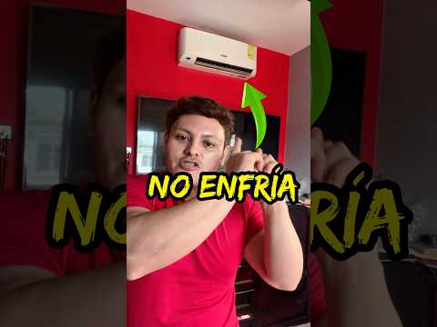 Que hacer si el aire acondicionado no enfría y no enciende