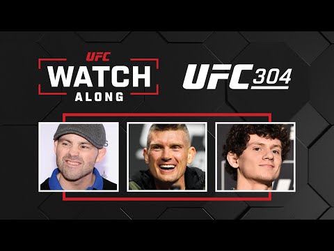 #UFC304 Watch Along w/ Jens Pulver, Stephen Thompson and Chase Hooper