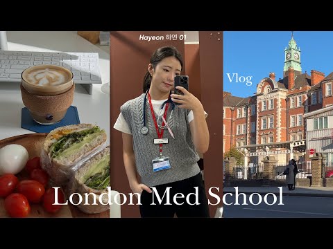 👩🏻‍💻🏥 Med school vlog | 5:50AM start, Renal rotation, homefood, Dynamic Duo concert 런던 의대생 실습 브이로그