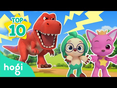 [BEST] T-Rex Song + Head, Shoulders, Knees and Toes + More｜Sing Along｜Nursery Rhymes｜Hogi Pinkfong