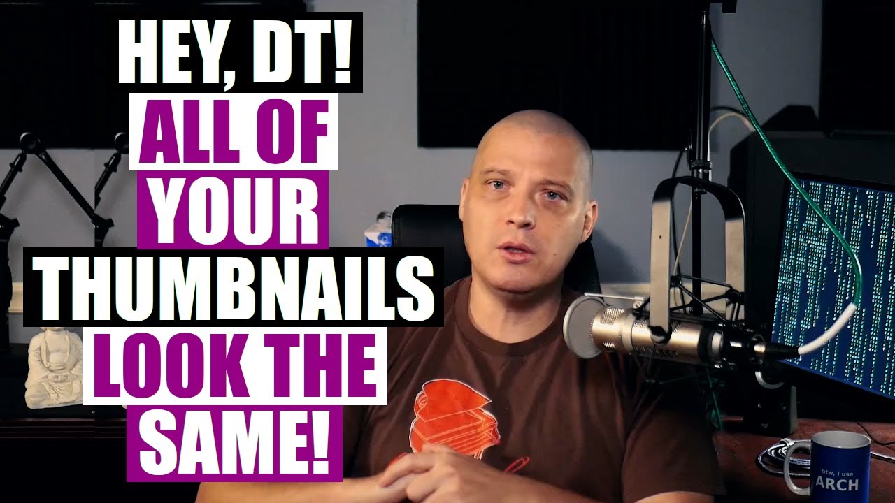 Hey, DT! Why Do You Use The Mouse In Vim/Emacs? (Plus Other Questions) DistroTube