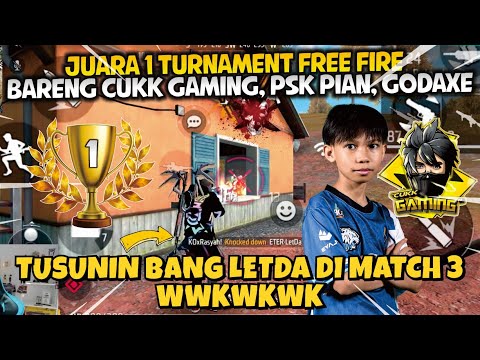 JUARA 1 TURNAMENT CONTENT CREATOR EPEP! BANG LETDA DITUSUNIN SQUAD KOLAK PISANG WKWK! GA ADA OBAT!!