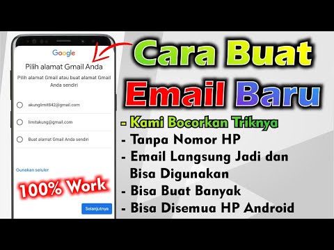 Cara Buat Email Baru