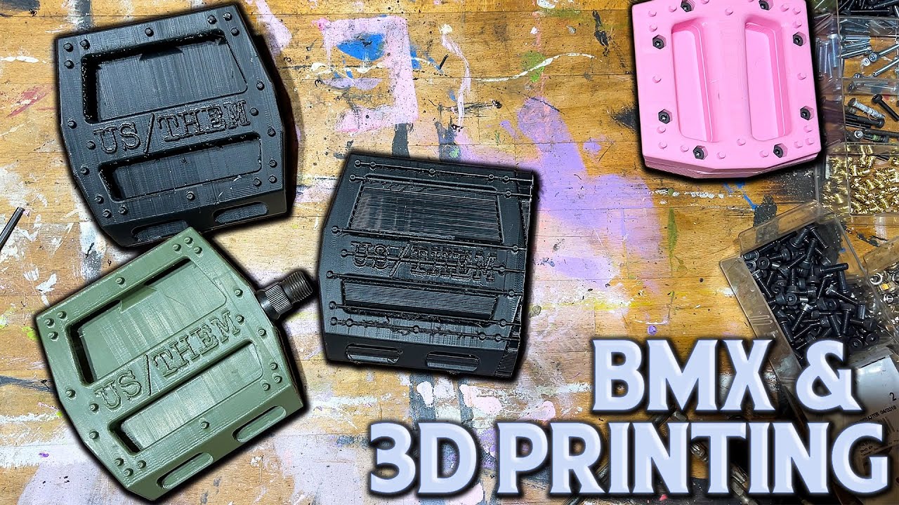 Is 3D Printing The Future Of BMX Parts?!?