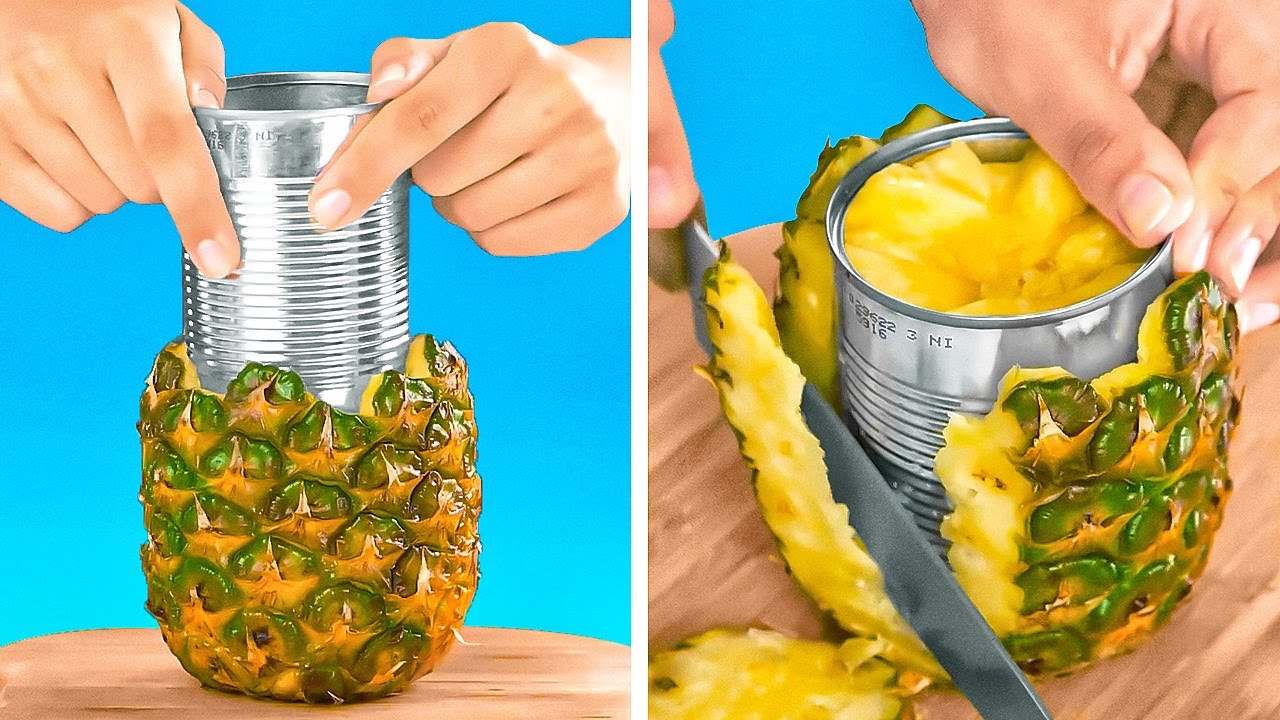 How to easy peel and cut fruits and vegetables